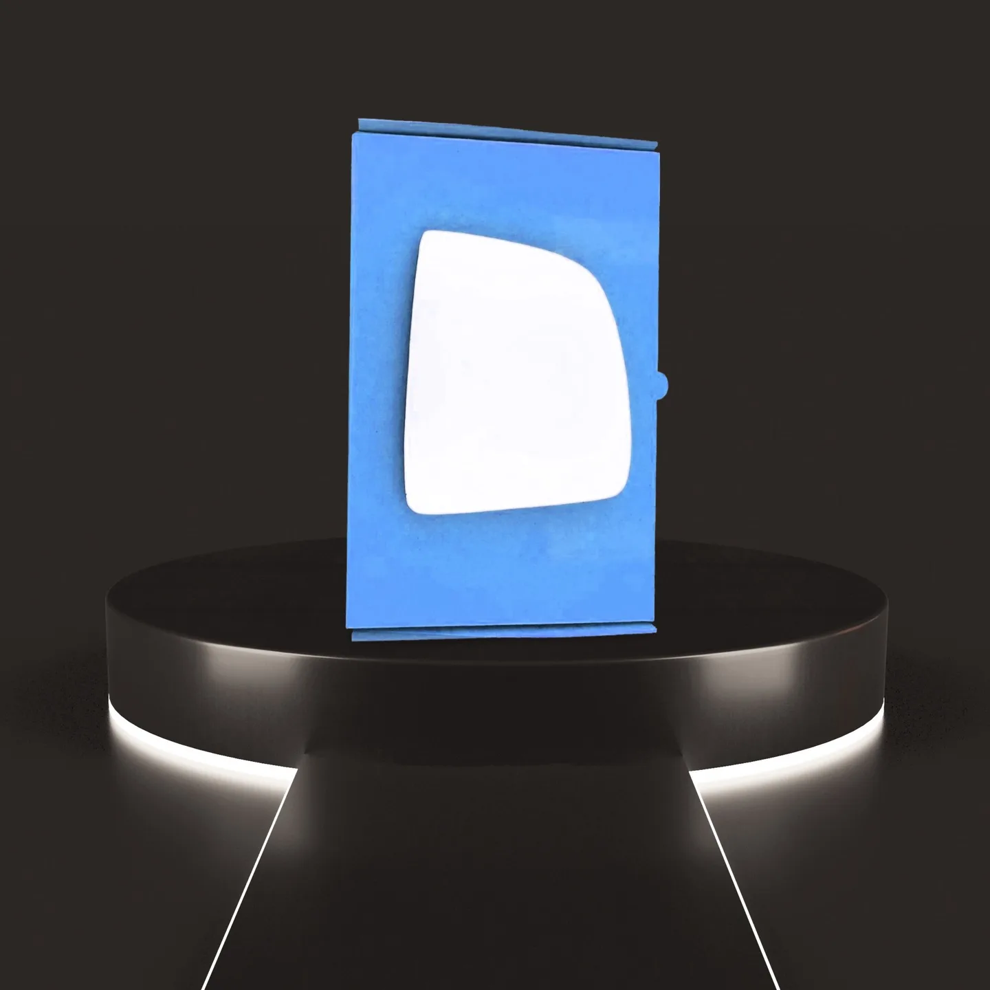 Vauxhall Combo Right Convex Stick-on Mirror Glass (2012–2018)