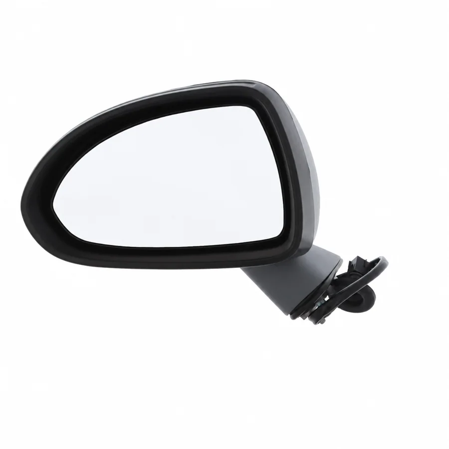 Vauxhall Corsa Left Heated Electric Complete Mirror Unit (2006–2020) — Primed Arm & Primed Cover — photograph 2