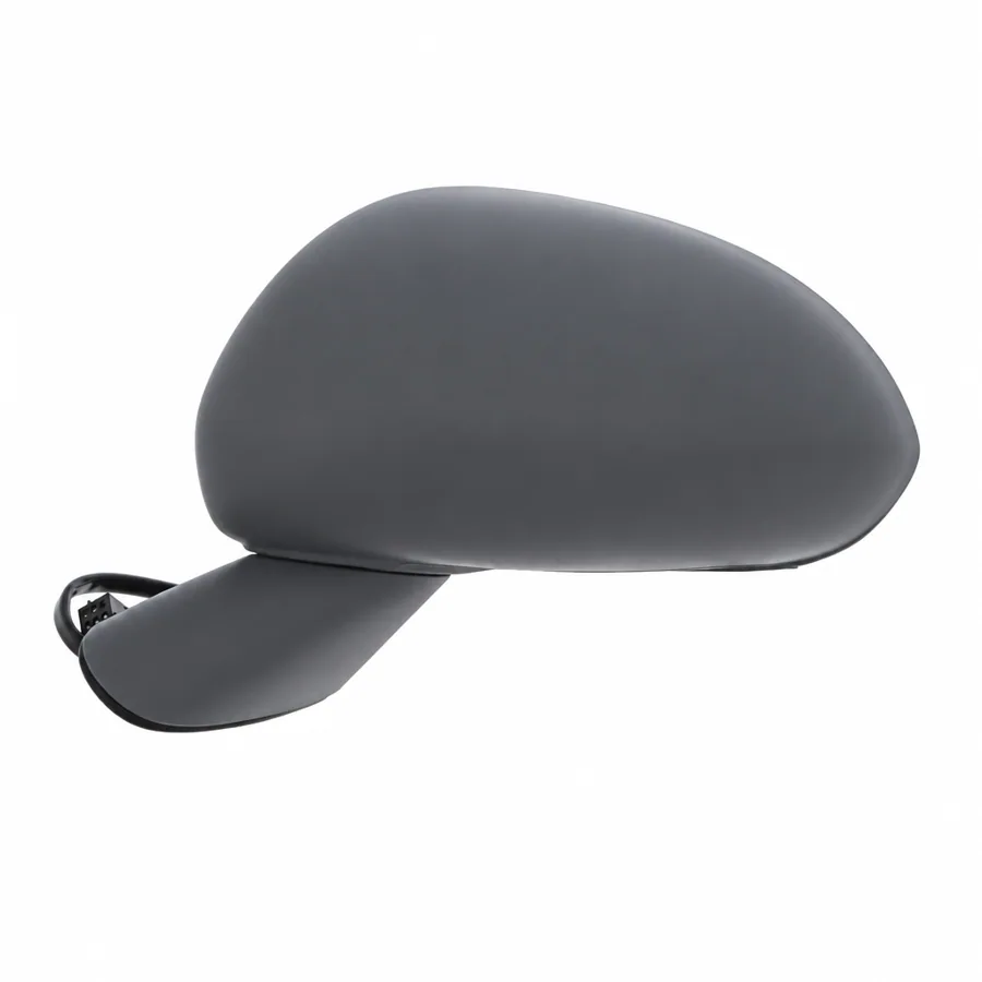 Vauxhall Corsa Left Heated Electric Complete Mirror Unit (2006–2020) — Primed Arm & Primed Cover