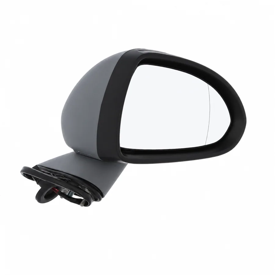 Vauxhall Corsa Right Heated Electric Complete Mirror Unit (2006–2020) — Primed Arm & Primed Cover — photograph 2