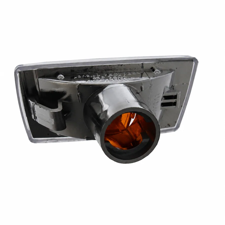 Vauxhall Corsa Left Side Repeater (2006–2020) — Lens colour: Chrome Edging - Amber Background - Chrome Centre — photograph 2