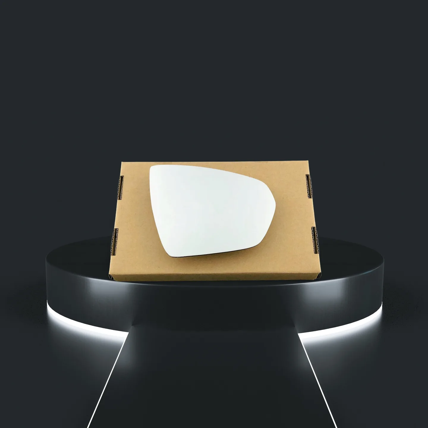 Vauxhall Grandland Right Convex Stick-on Mirror Glass (2017–2020)