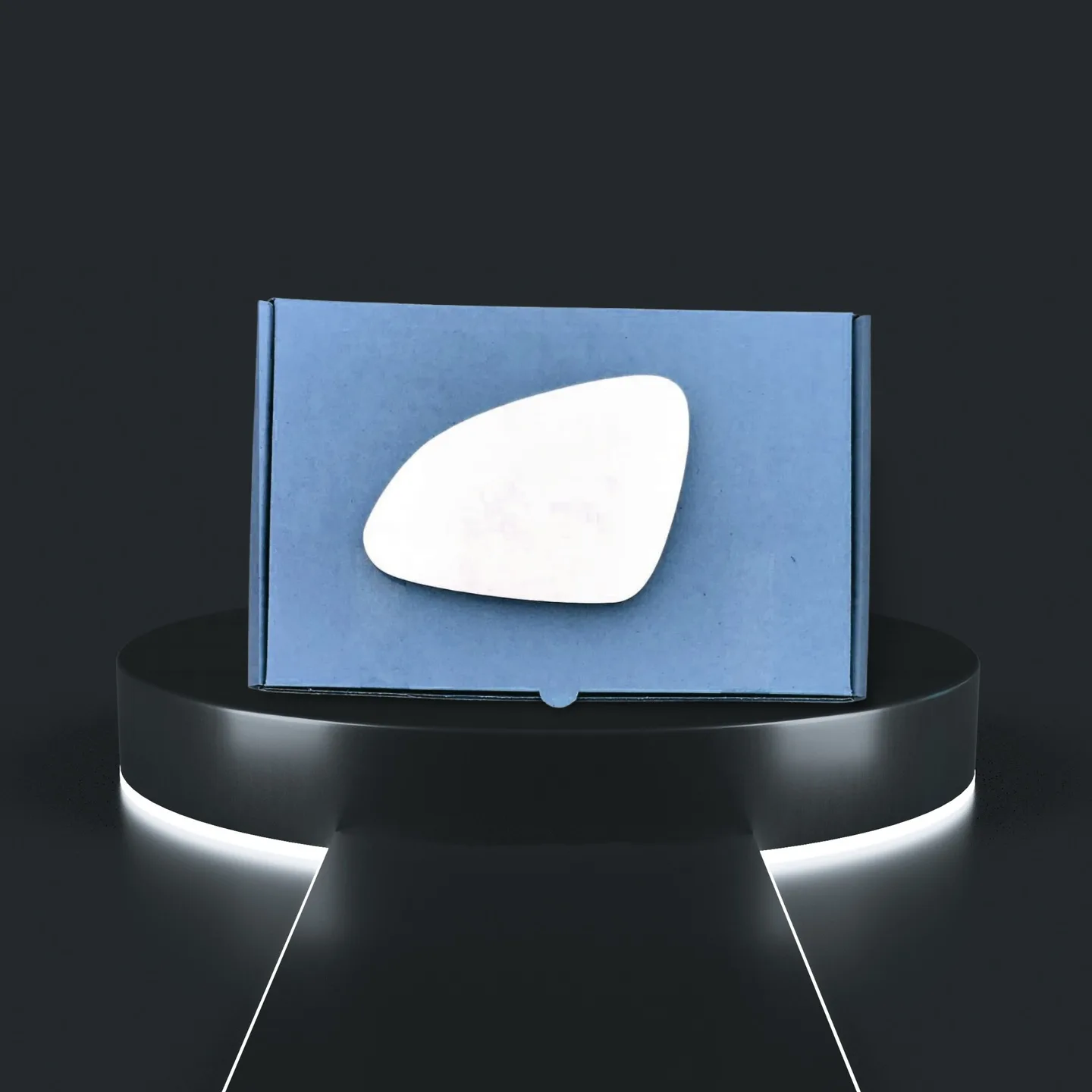 Vauxhall Insignia Left Convex Stick-on Mirror Glass (2008–2016)