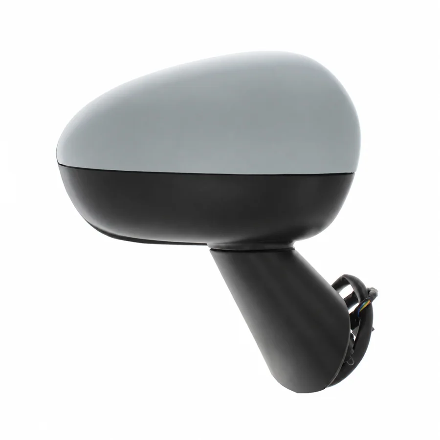 Vauxhall Meriva Right Heated Electric Complete Mirror Unit (2010–2017) — Black Arm & Primed Cover — photograph 2
