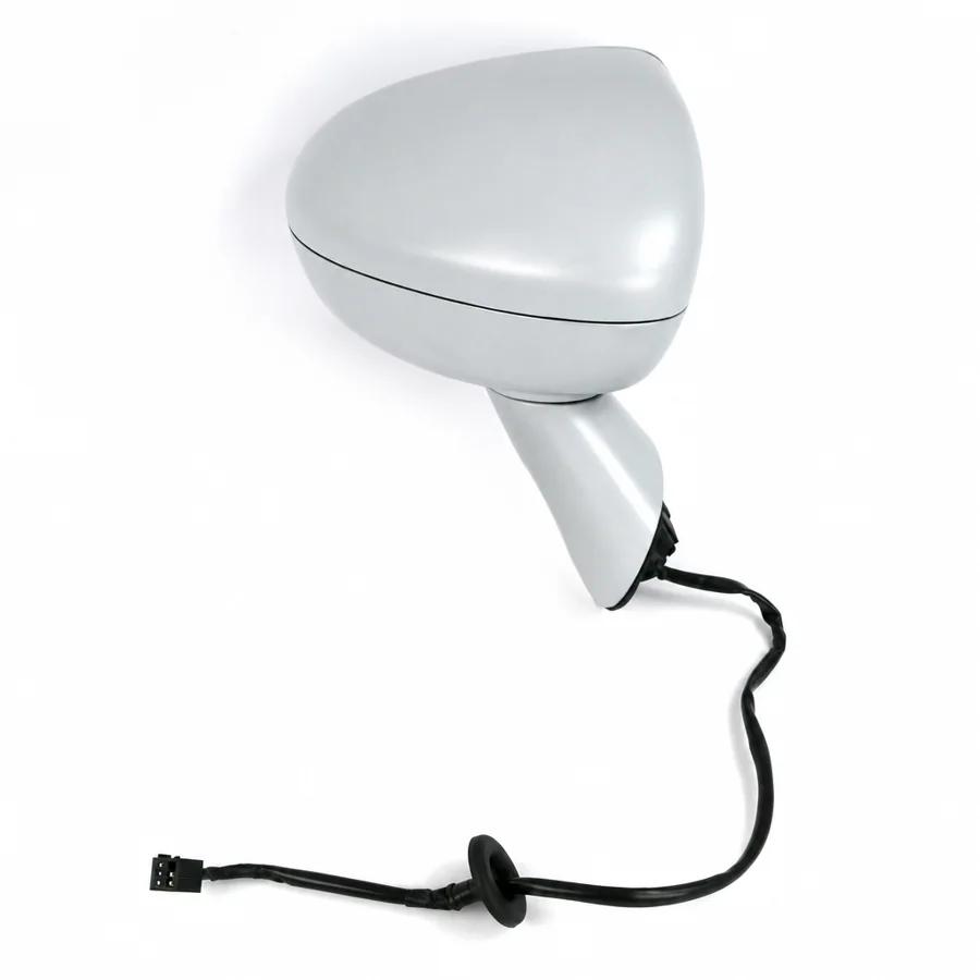 Vauxhall Meriva Right Heated Electric Complete Mirror Unit (2010–2017) — Primed Arm & Primed Cover