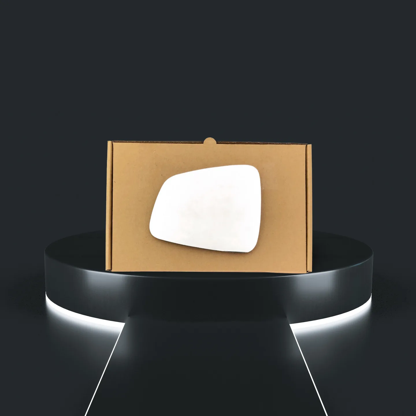 Vauxhall Mokka Left Convex Stick-on Mirror Glass (2013–2016)