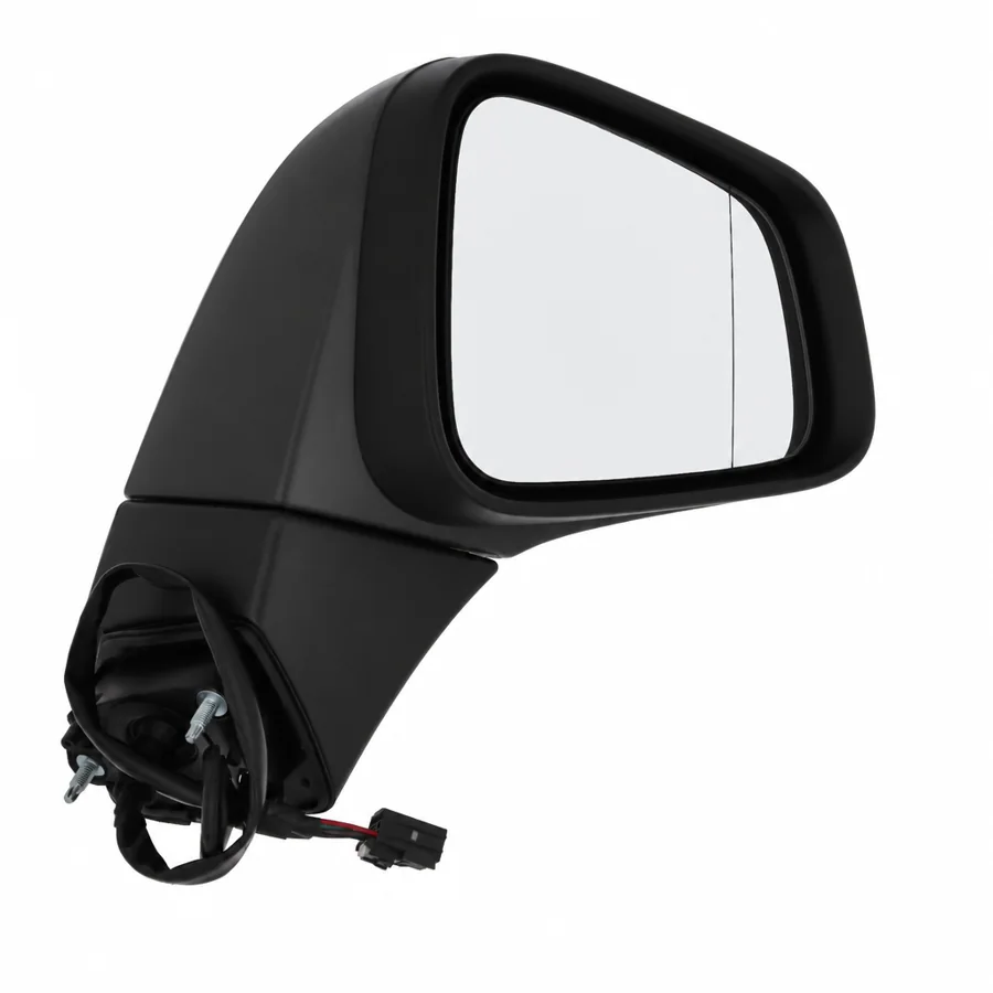 Vauxhall Mokka X Right Heated Electric Complete Mirror Unit (2016–2020) — Black Arm & Grey Paintable Cover — photograph 2