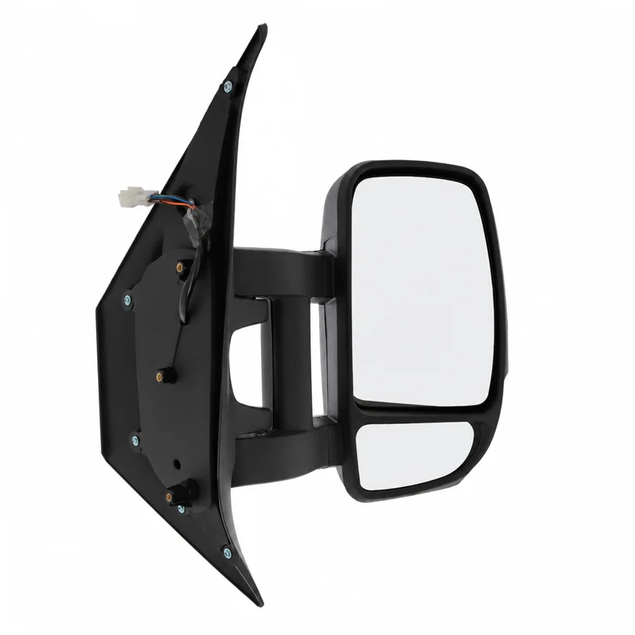 Vauxhall Movano Right Heated Electric Complete Mirror Unit, Black - Textured (2010–2022) — photograph 2