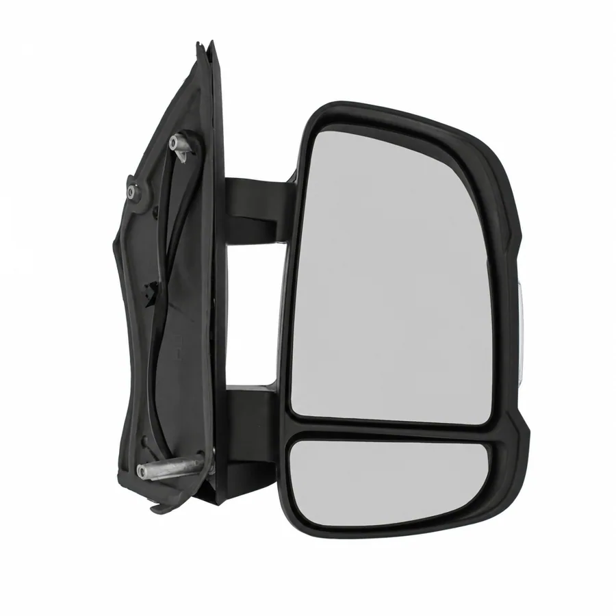 Vauxhall Movano Right Heated Electric Complete Mirror Unit, Black (2021–2024) — photograph 2
