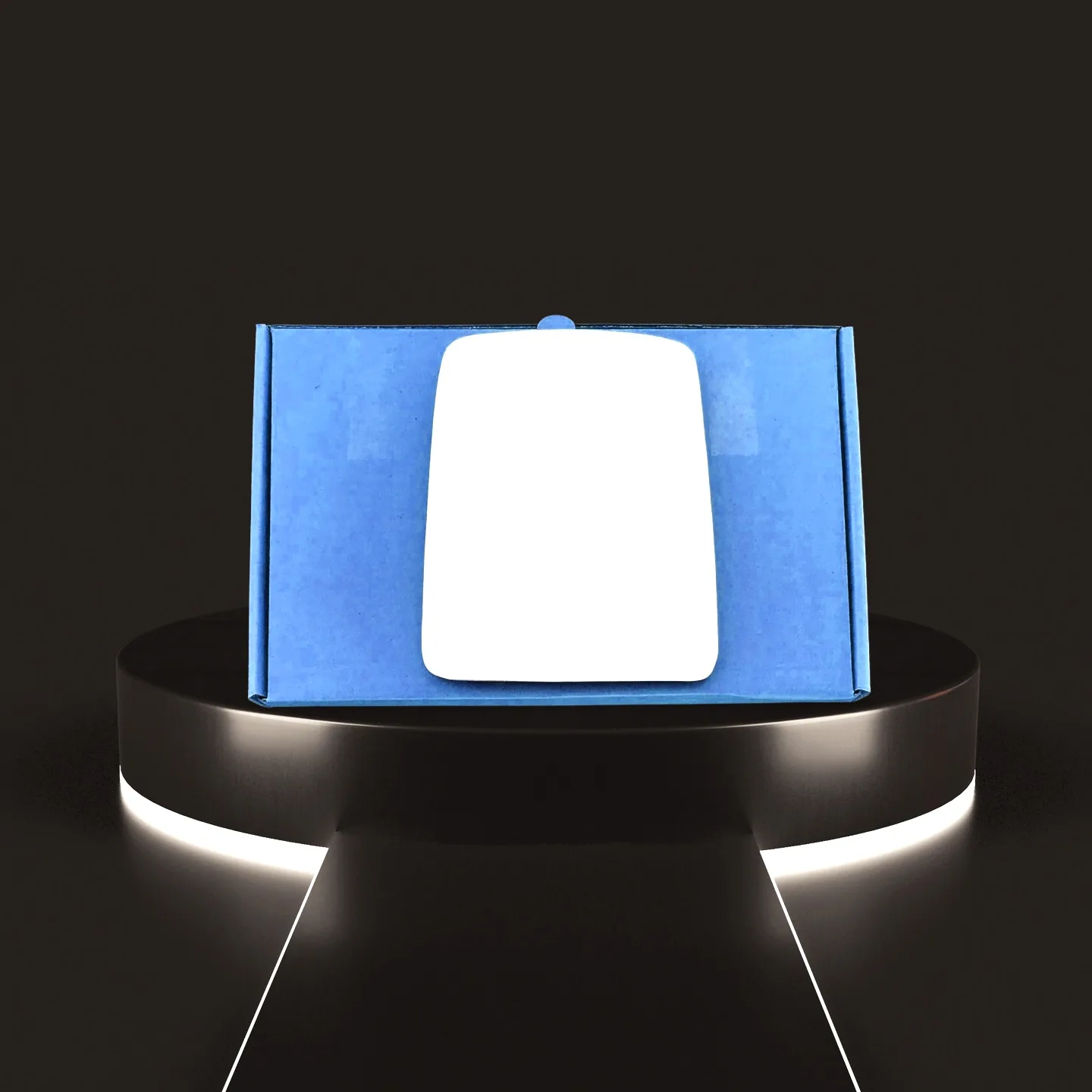 Vauxhall Movano Right Convex Stick-on Mirror Glass (1999–2010)