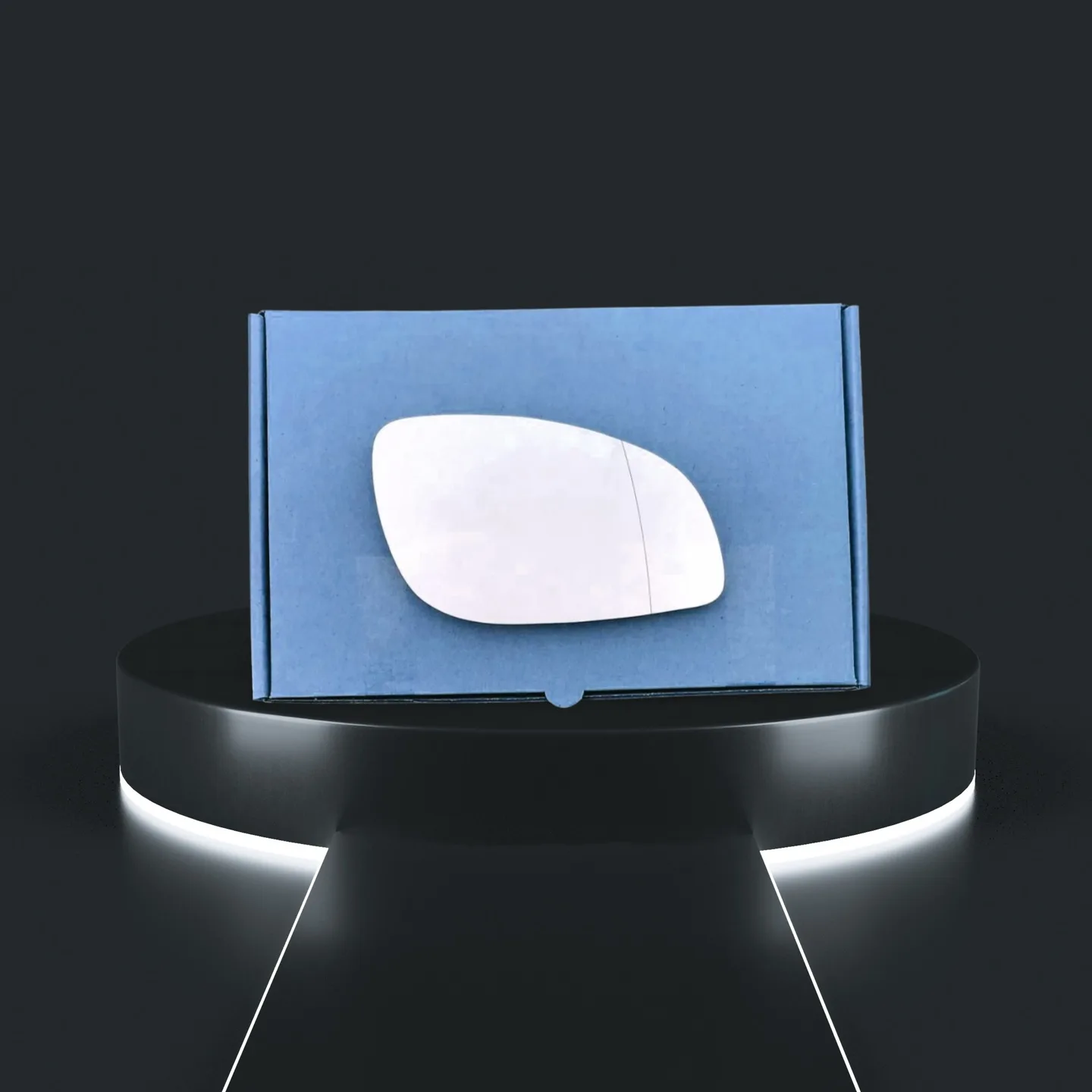 Vauxhall Vectra Right Wide Angle Stick-on Mirror Glass (2002–2008)