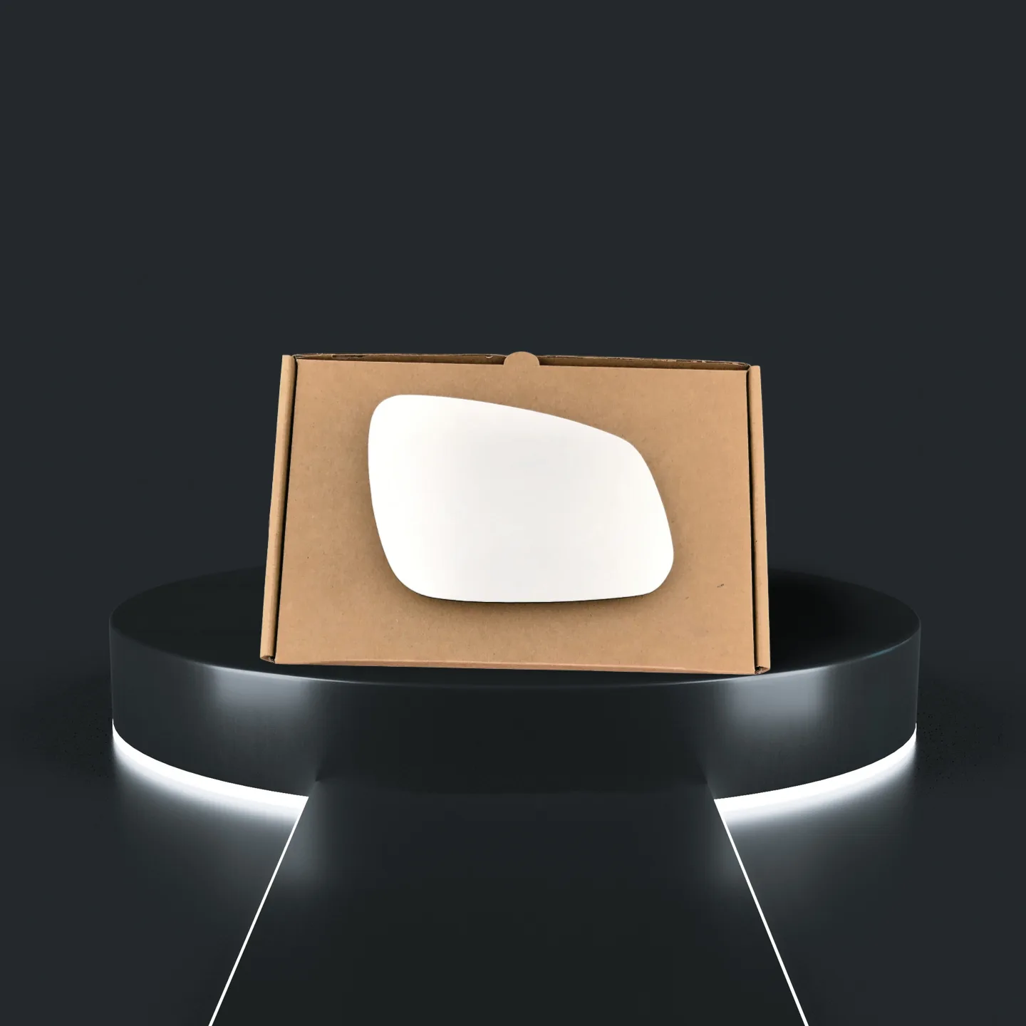 Vauxhall Viva Right Convex Stick-on Mirror Glass (2014–2020)
