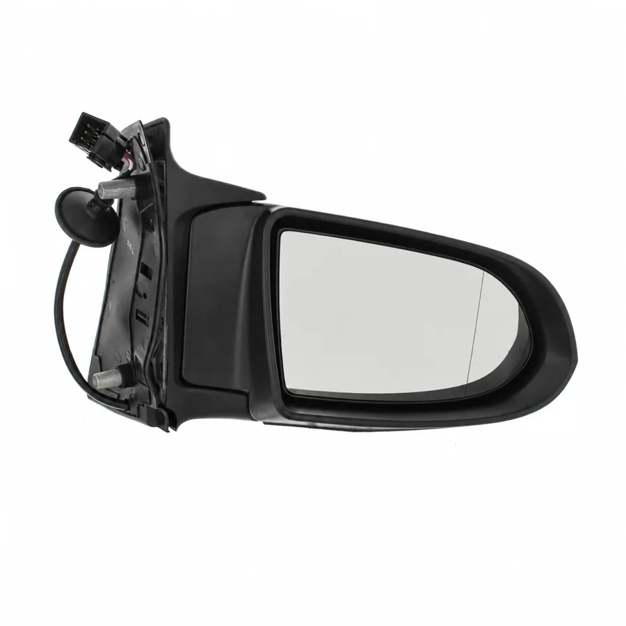 Vauxhall Zafira Right Heated Electric Complete Mirror Unit, Black (1999–2005) — photograph 3