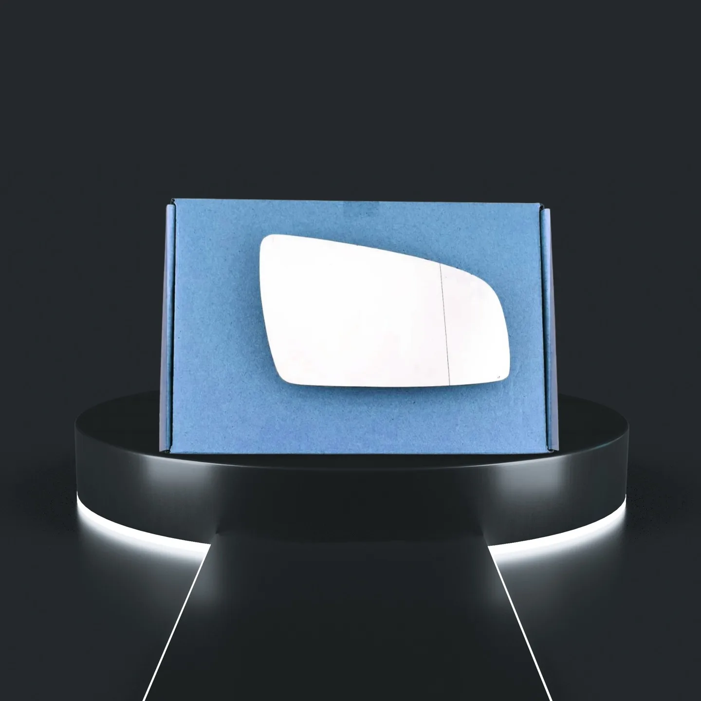 Vauxhall Zafira Right Wide Angle Stick-on Mirror Glass (2005–2009)