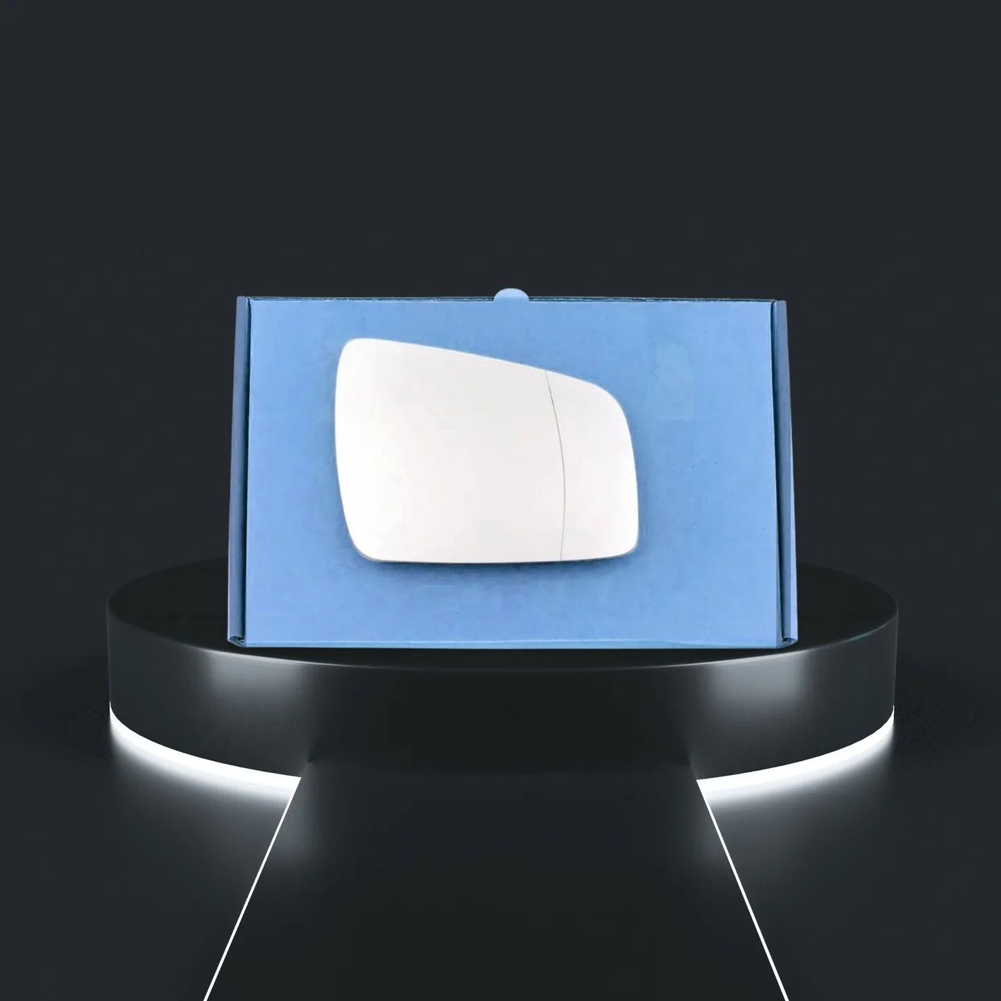 Vauxhall Zafira Right Wide Angle Stick-on Mirror Glass (2010–2014)