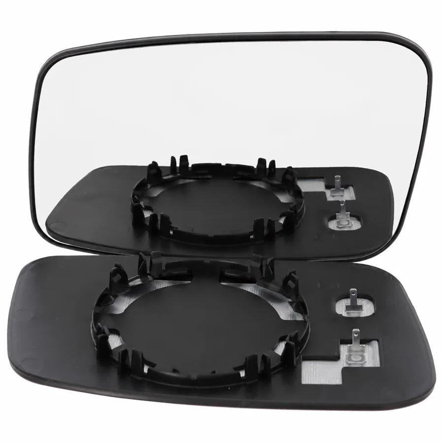 Volvo 800 Series Left Heated Convex Clip-on Mirror Glass (1992–1997)