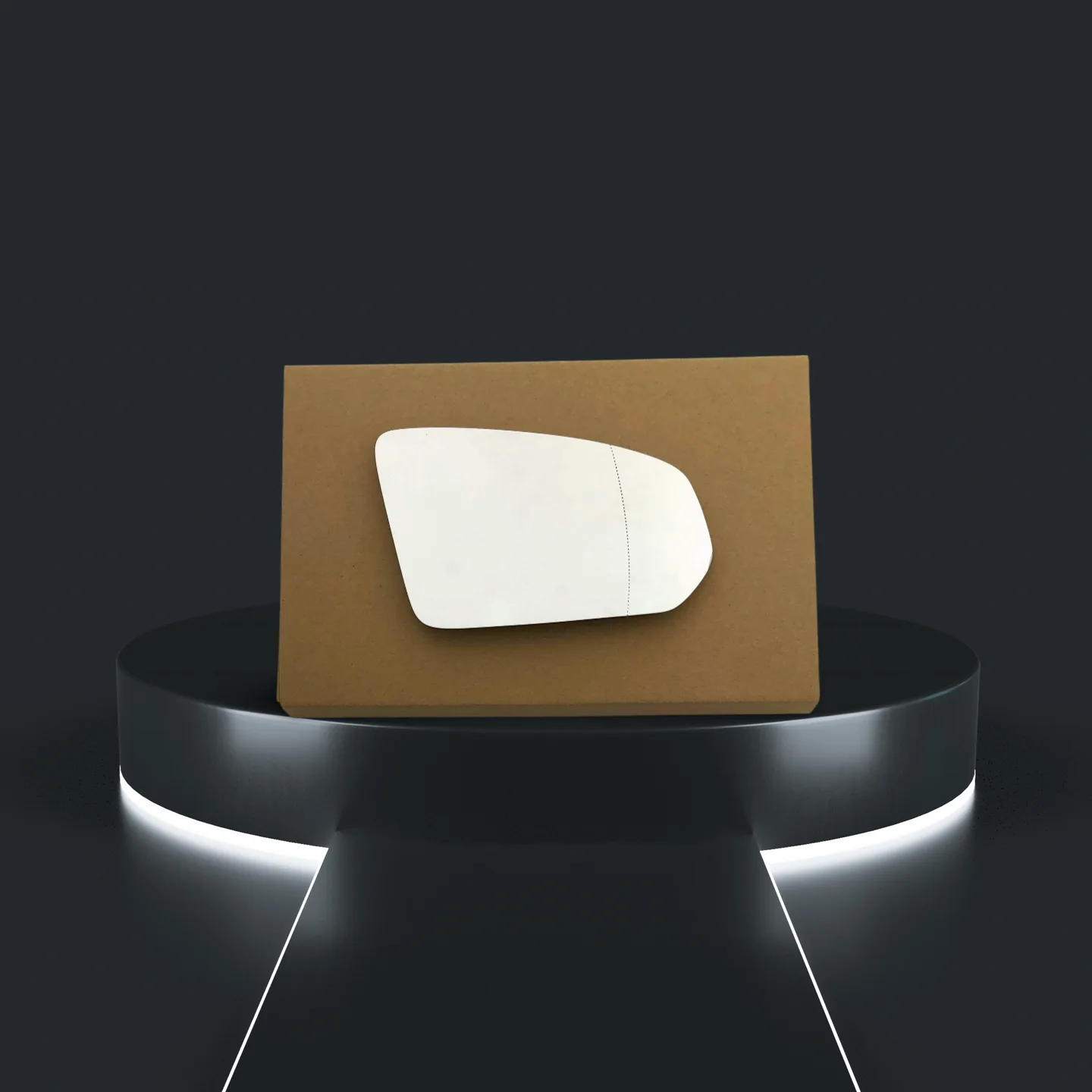 Volvo S60 Right Wide Angle Stick-on Mirror Glass (2019–2024)
