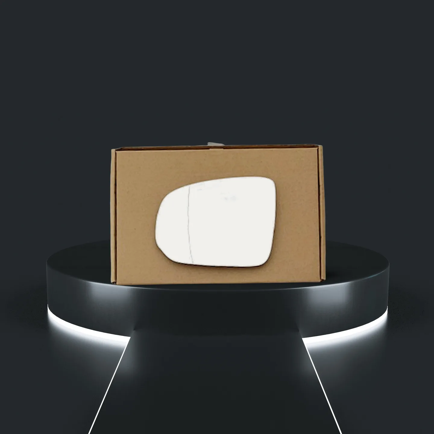 Volvo XC60 Left Wide Angle Stick-on Mirror Glass (2017–2024)