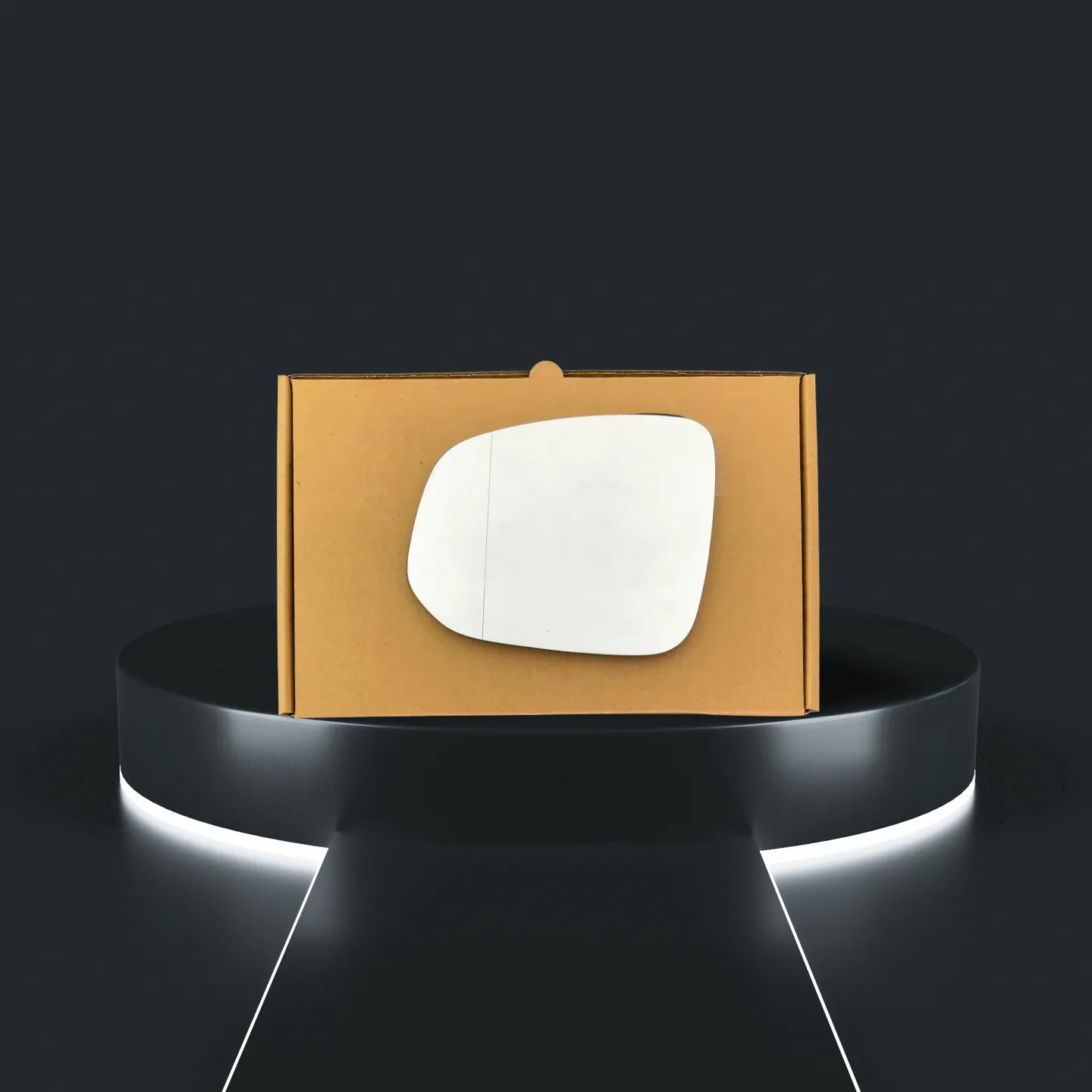 Volvo XC90 Left Wide Angle Stick-on Mirror Glass (2016–2024)