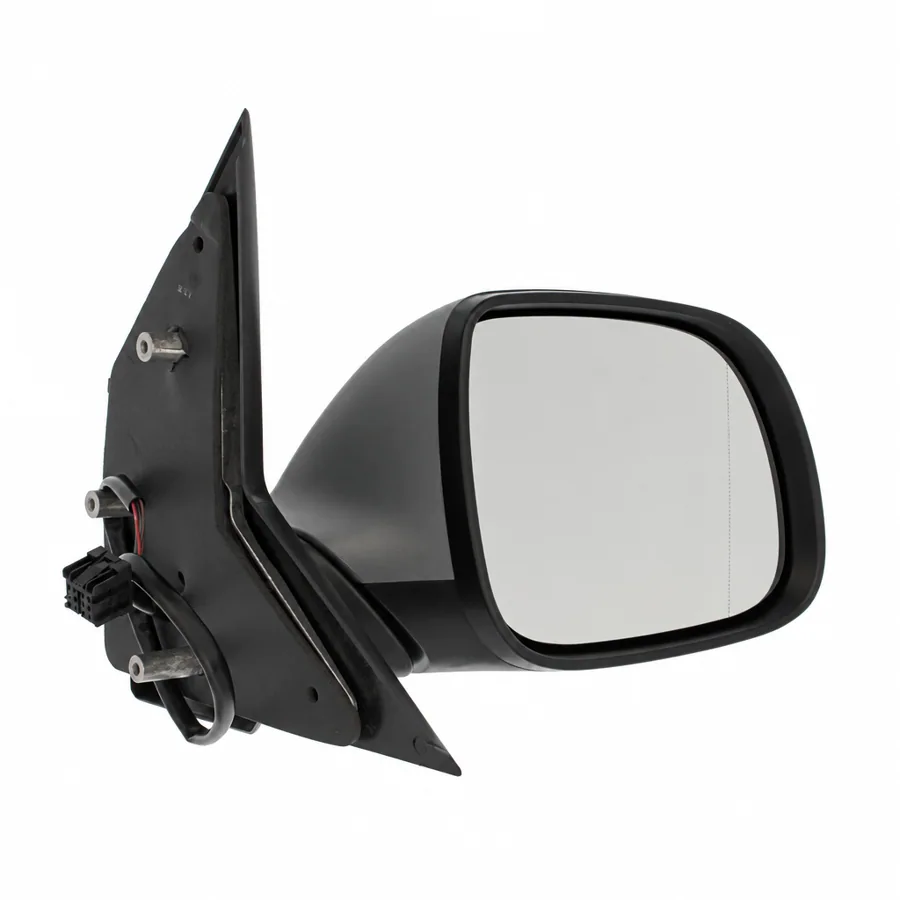 VW ABT e-Transporter Right Heated Electric Complete Mirror Unit, Primed (2020–2023) — photograph 2