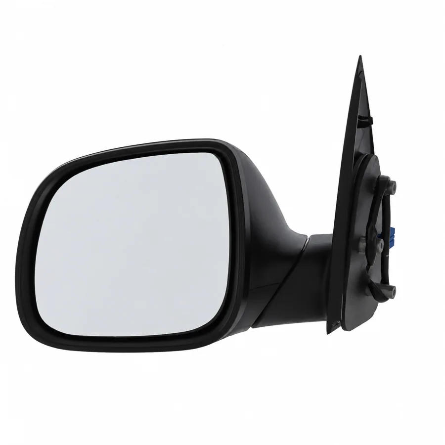 VW Amarok Left Heated Electric Complete Mirror Unit, Primed (2010–2013) — photograph 2