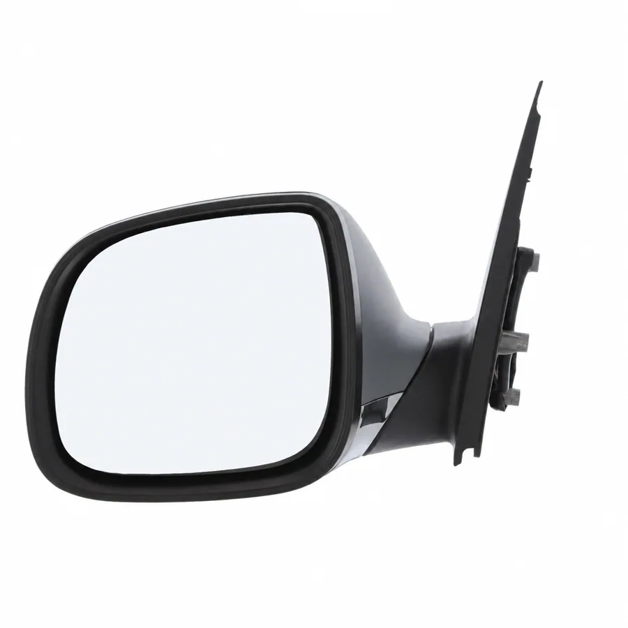 VW Amarok Left Heated Electric Complete Mirror Unit, Primed (2013–2021) — photograph 2