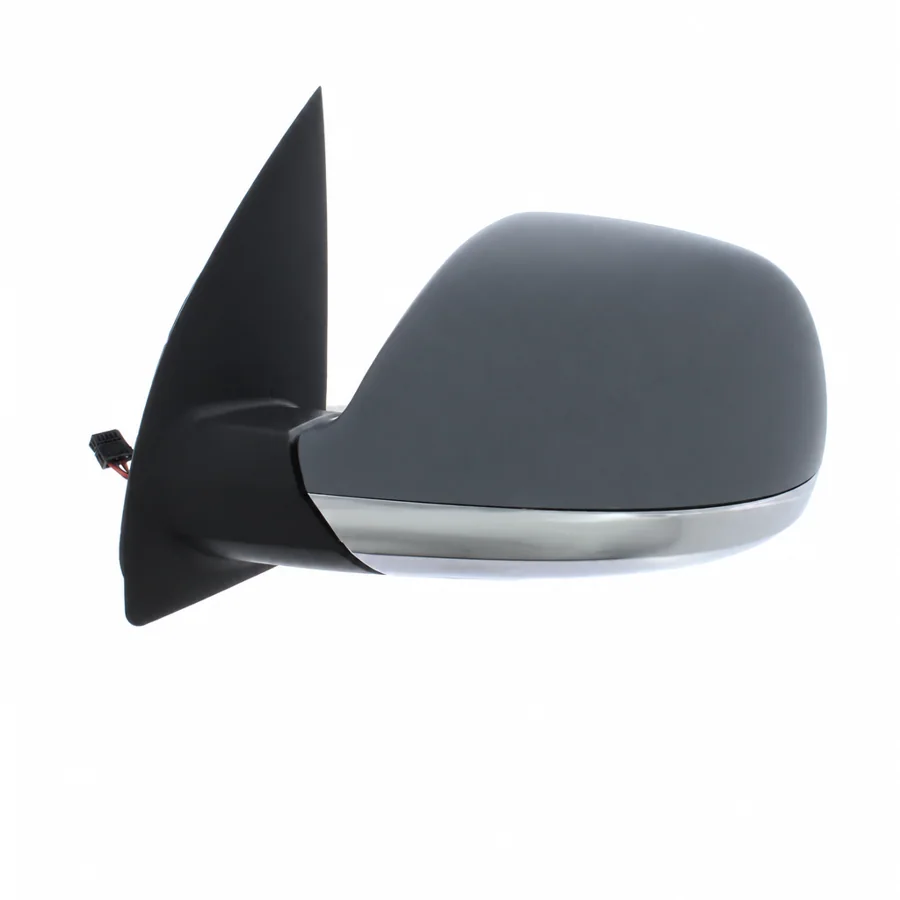VW Amarok Left Heated Power Folding Complete Mirror Unit, Primed (2013–2021)