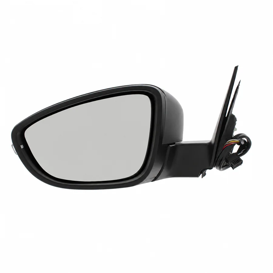 VW Beetle Left Heated Electric Complete Mirror Unit, Primed (2012–2018) — photograph 3