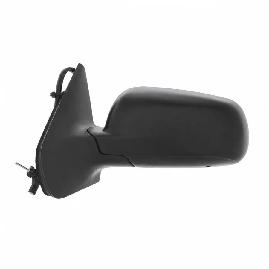 VW Bora Left Complete Mirror Unit, Paintable - Black (1999–2005) — photograph 2