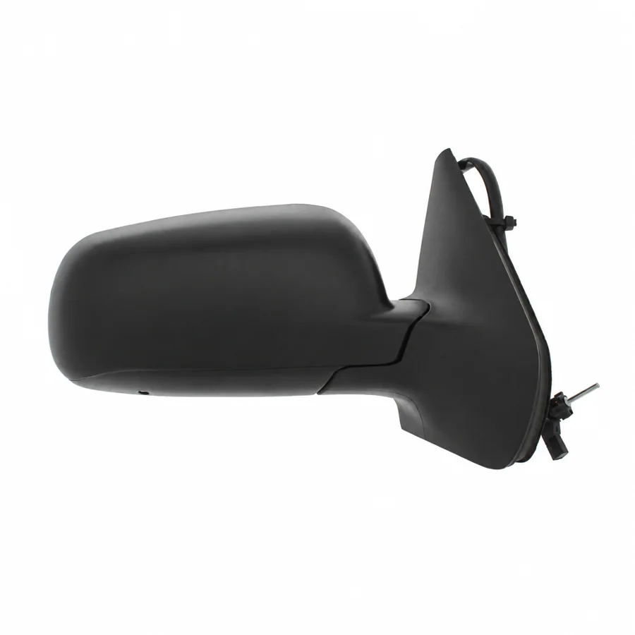 VW Bora Right Complete Mirror Unit, Paintable - Black (1999–2005) — photograph 2
