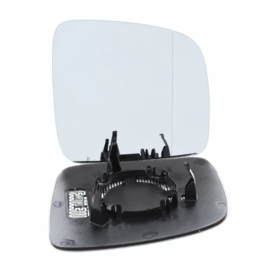 VW Caddy Right Heated Aspherical Clip-on Mirror Glass (2004–2021)