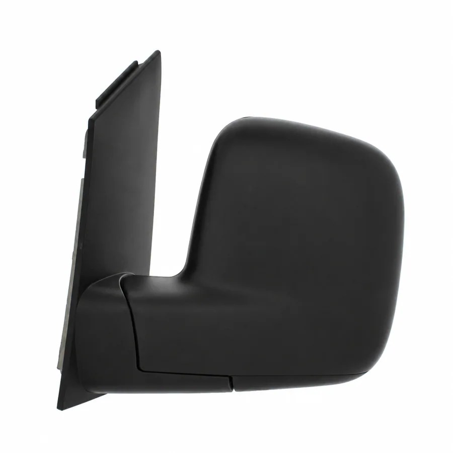 VW Caddy Left Complete Mirror Unit, Black (2004–2021) — photograph 2