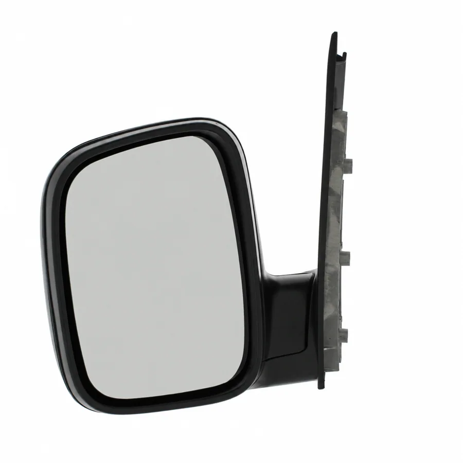 VW Caddy Left Complete Mirror Unit, Black (2004–2021) — photograph 3