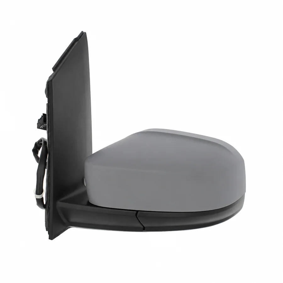 VW Caddy Left Heated Electric Complete Mirror Unit, Primed (2015–2021)