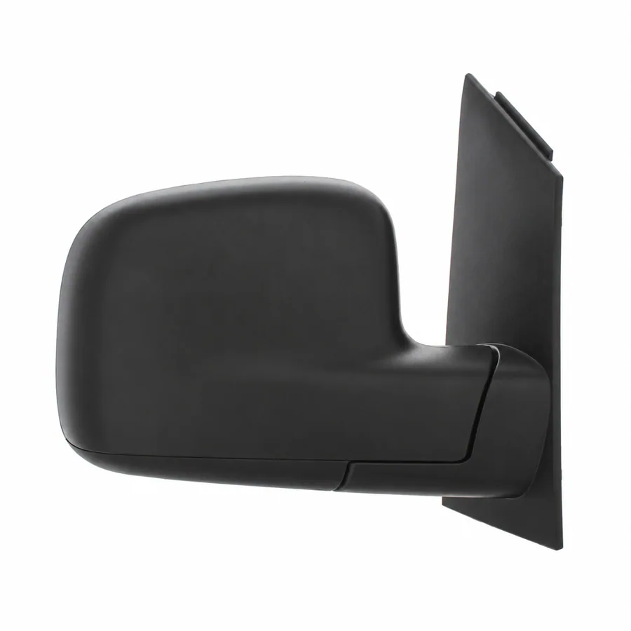 VW Caddy Right Complete Mirror Unit, Black (2004–2021) — photograph 2