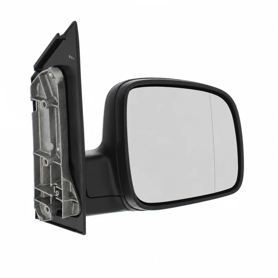 VW Caddy Right Complete Mirror Unit, Black (2004–2021) — photograph 3