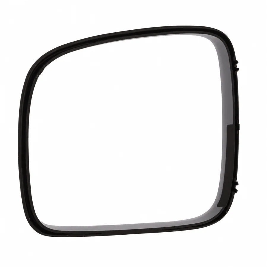 VW Caddy Right Mirror Trim (2004–2021) — Black - Textured — photograph 3