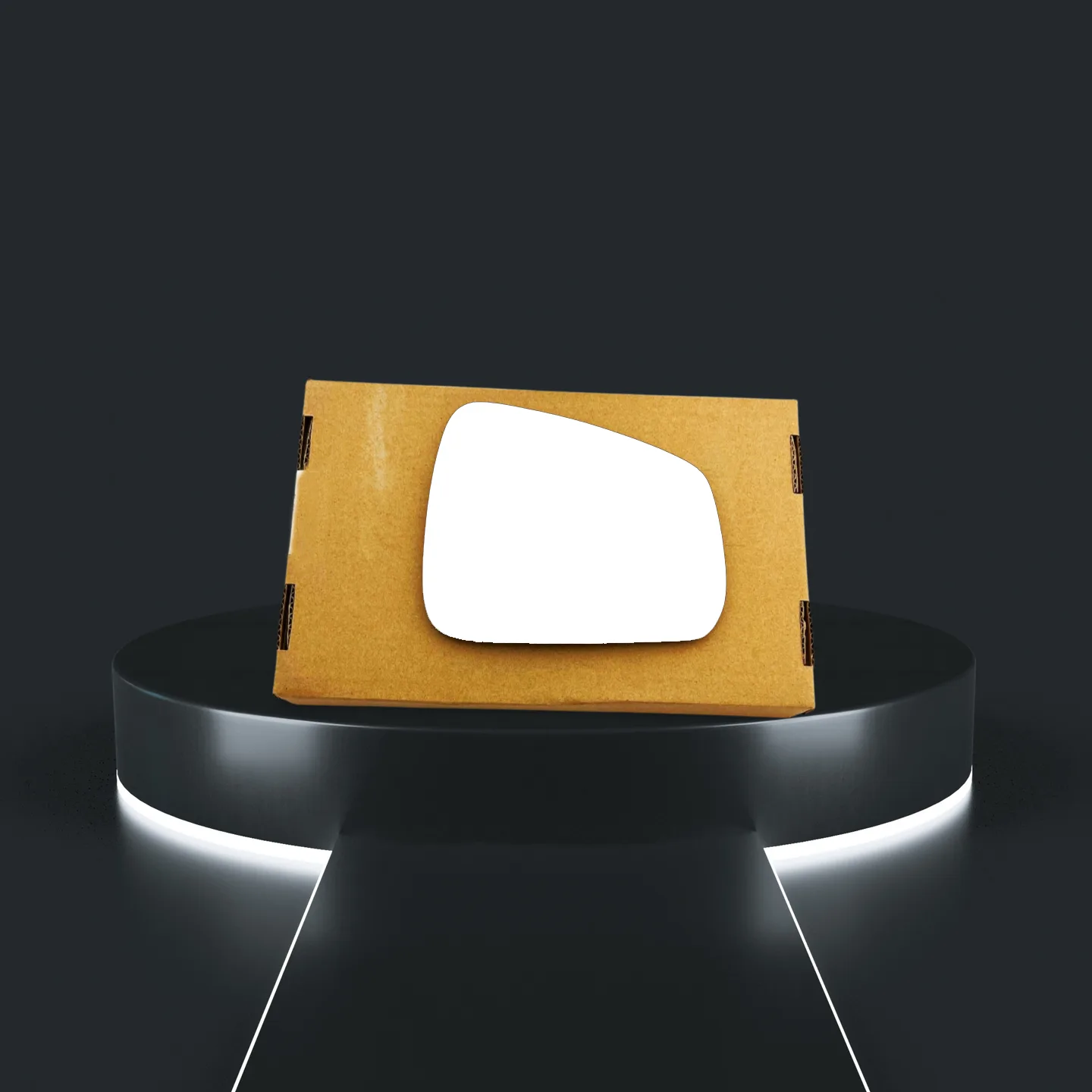 VW Caddy Right Convex Stick-on Mirror Glass (2022 onwards)