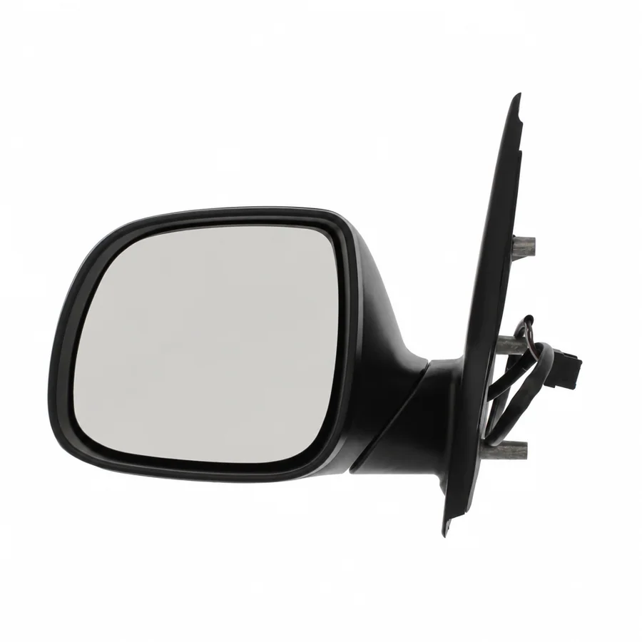 VW California Left Heated Electric Complete Mirror Unit, Black - Textured (2015–2025) — photograph 2