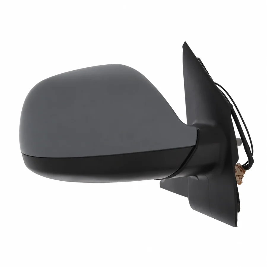 VW California Right Heated Electric Complete Mirror Unit, Primed (2012–2016) — Aspherical Glass With Aerial
