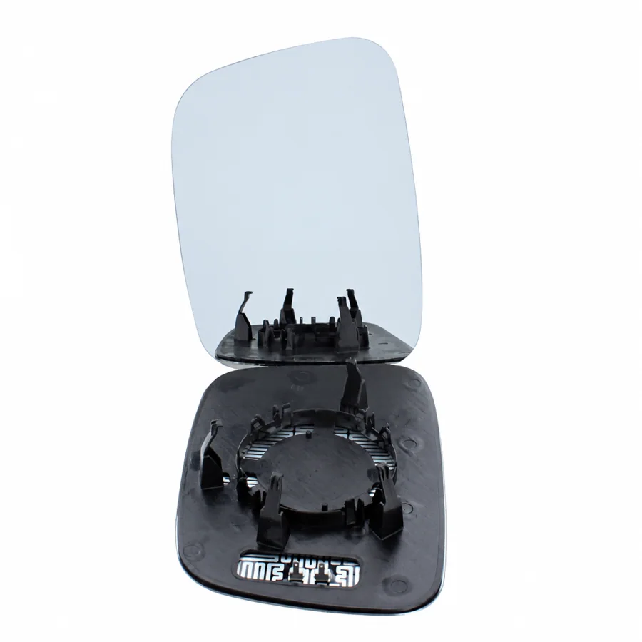 VW Caravelle Left Heated Convex Clip-on Mirror Glass (2003–2010)