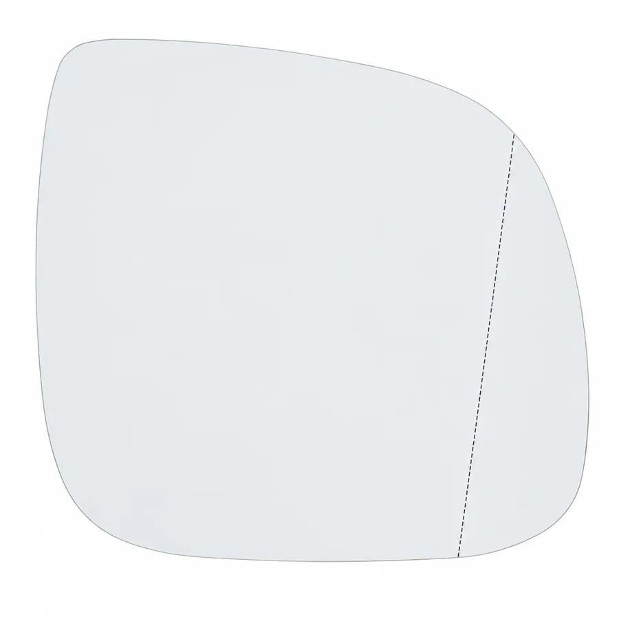 VW Caravelle Right Heated Aspherical Clip-on Mirror Glass (2010–2022) — photograph 2