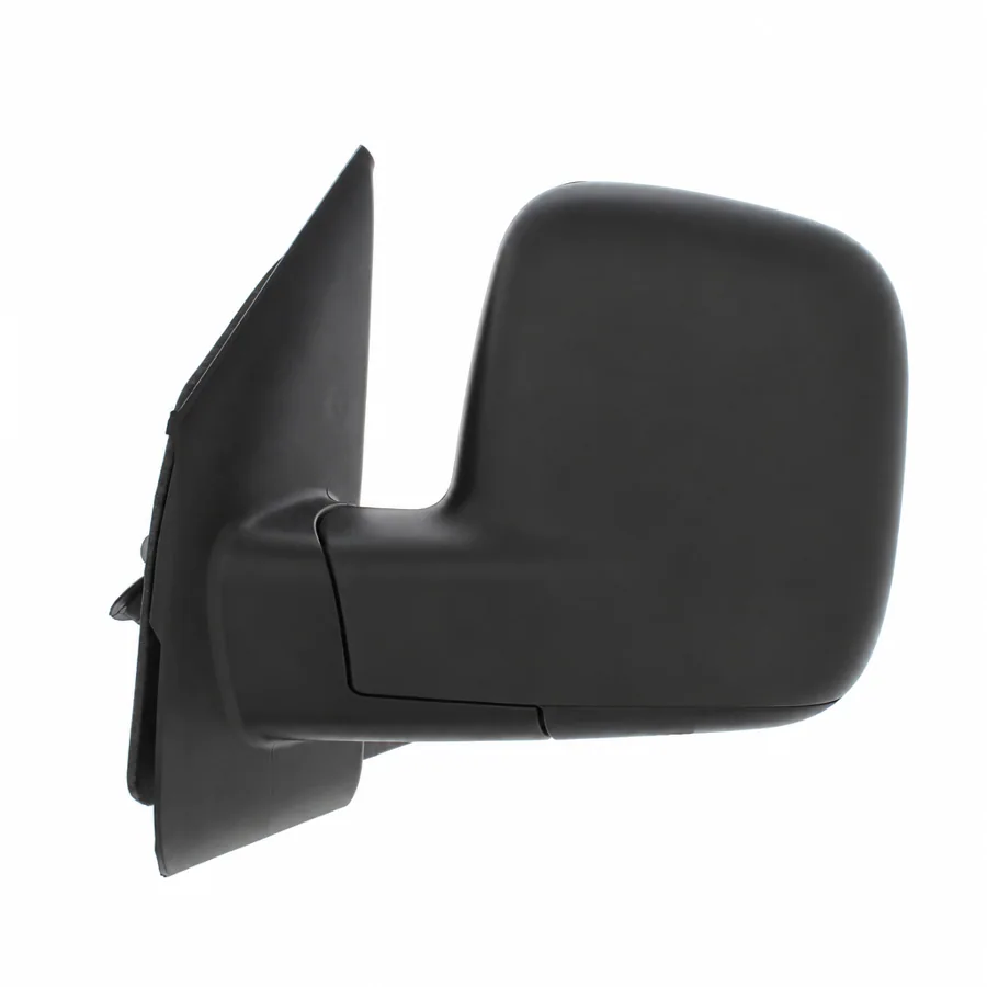 VW Caravelle Left Heated Electric Complete Mirror Unit, Black (2003–2010) — photograph 2