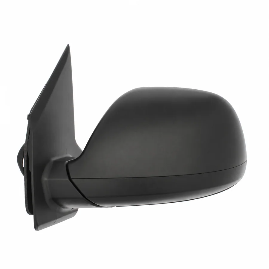 VW Caravelle Left Heated Electric Complete Mirror Unit, Black - Textured (2015–2022)
