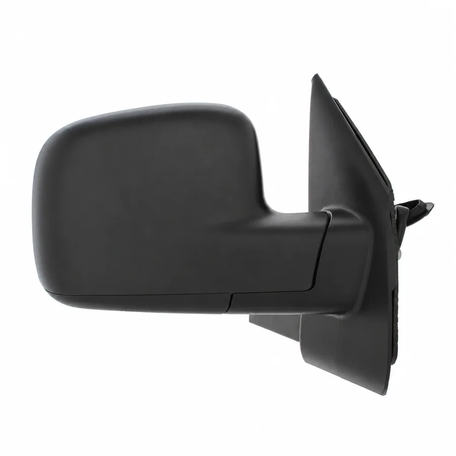 VW Caravelle Right Heated Electric Complete Mirror Unit, Black (2003–2010) — photograph 2