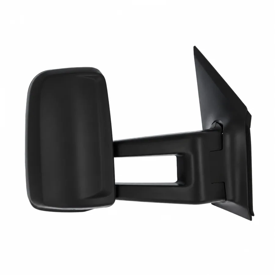 VW Crafter Right Complete Mirror Unit, Black - Textured (2006–2017) — photograph 2