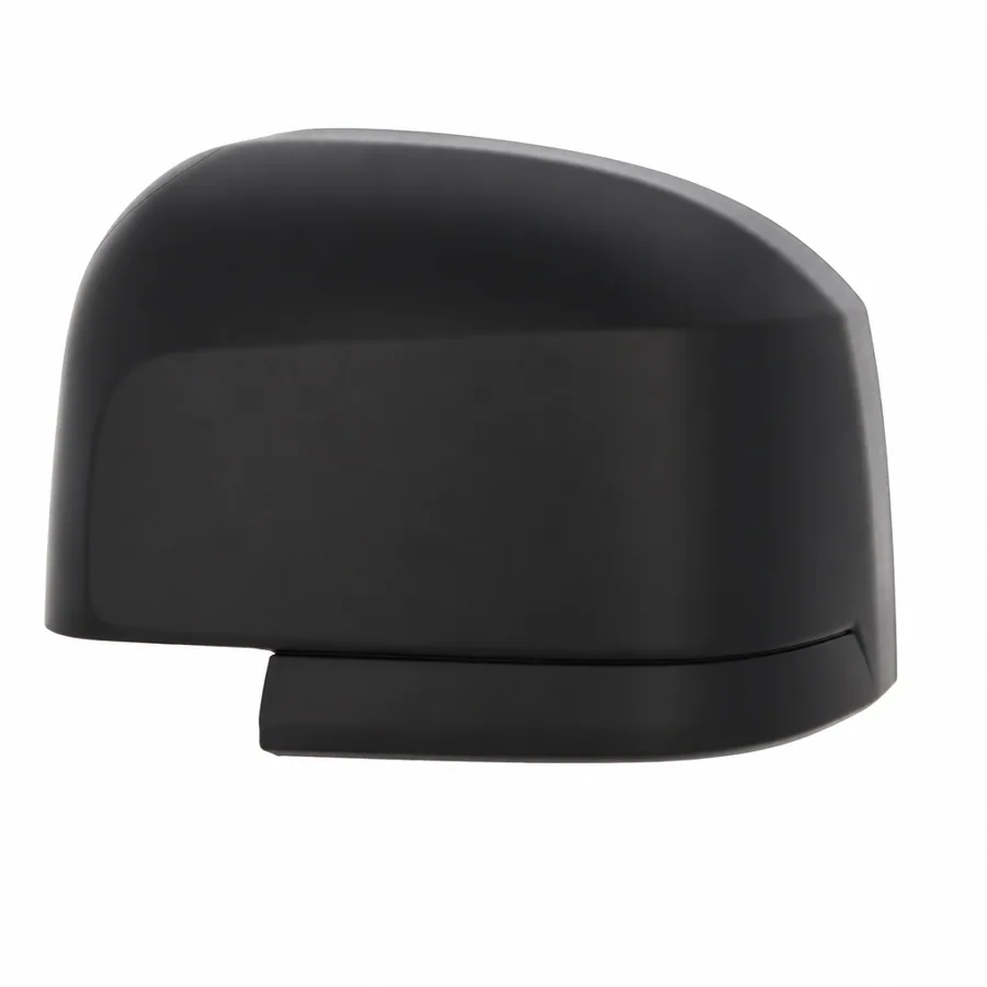VW Crafter Left Black - Textured Mirror Cover (2016 onwards) — Upper Section Cover