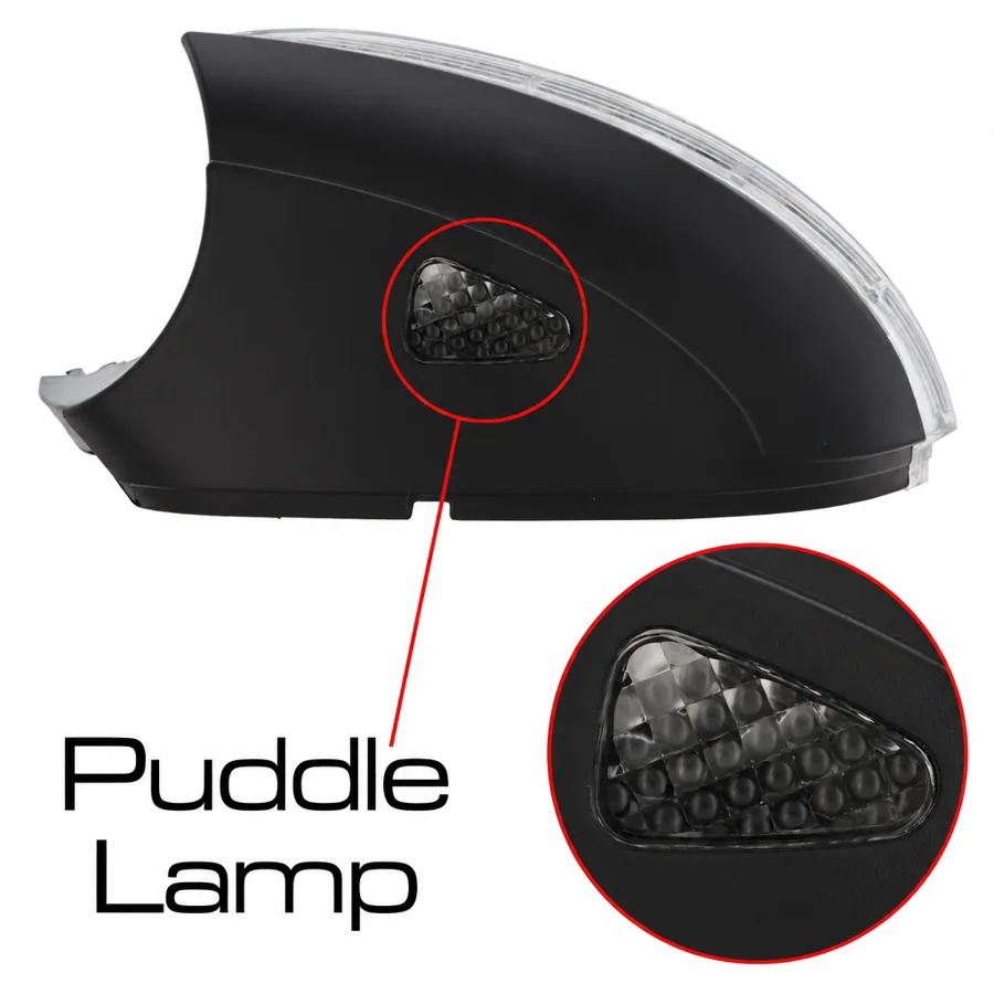 VW Eos Left Clear Mirror Indicator (2009–2015)