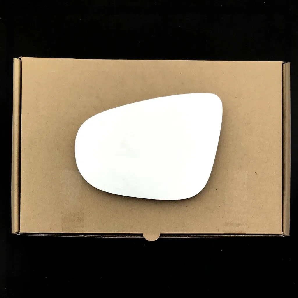 VW Golf Cabriolet Left Convex Stick-on Mirror Glass (2012–2016)
