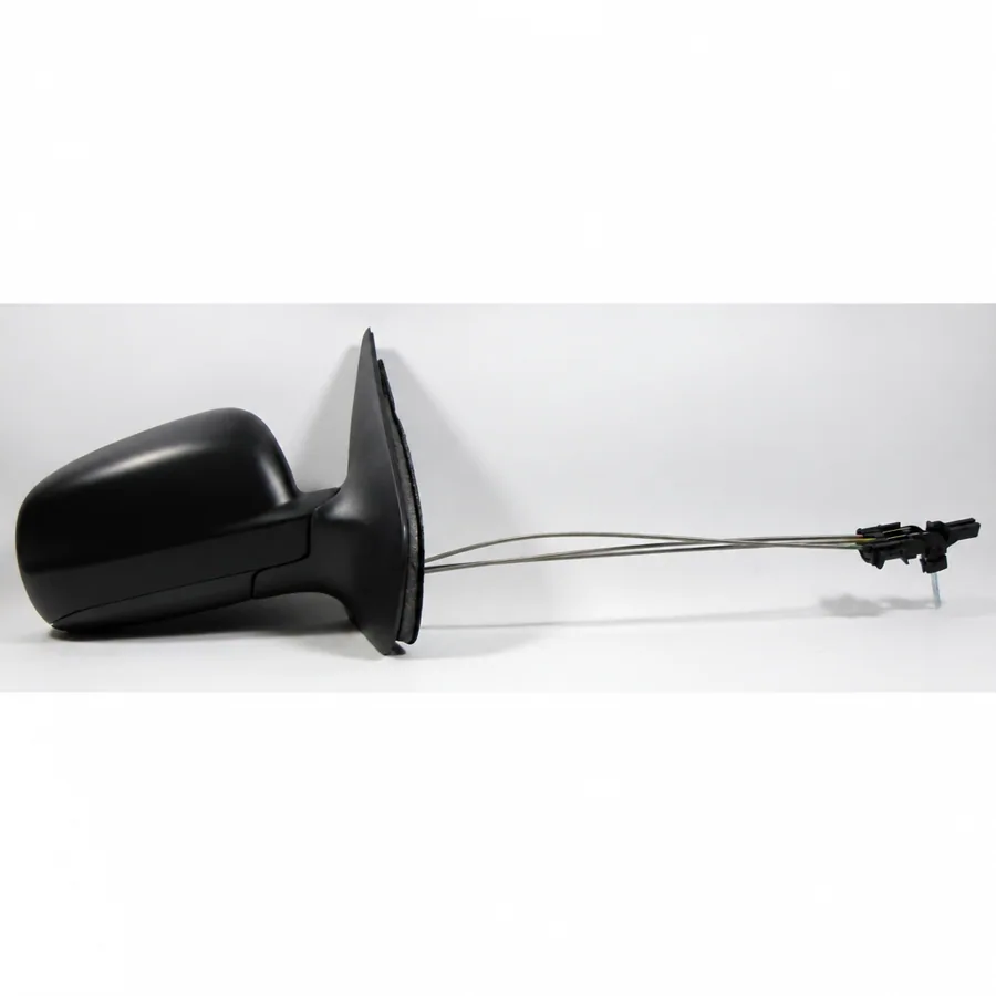 VW Golf Right Complete Mirror Unit, Paintable - Black (1997–2006)